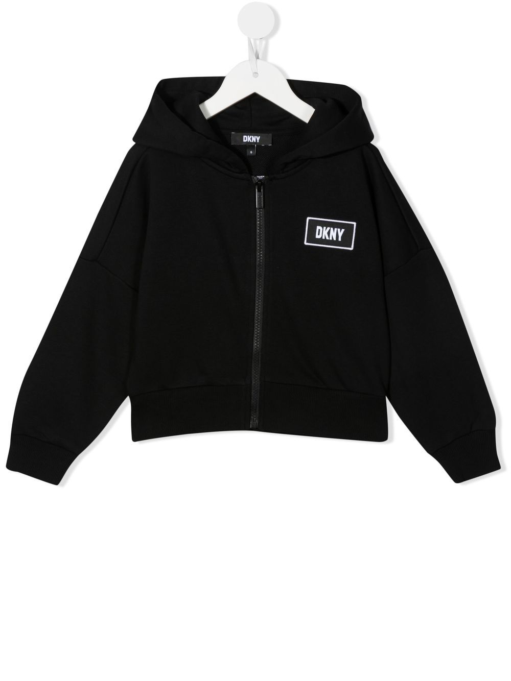 Dkny Kids Logo Zipped Hoodie - Farfetch