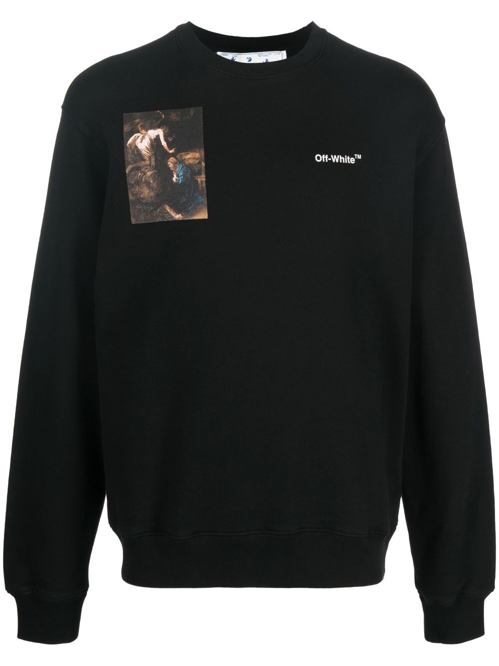 Off-White Caravaggio-print Sweatshirt - Farfetch