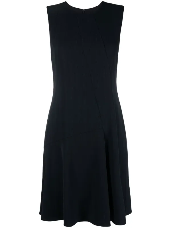 Theory black outlet sleeveless dress