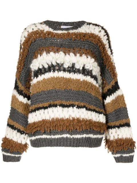 Brunello Cucinelli chunky-knit cashmere jumper 