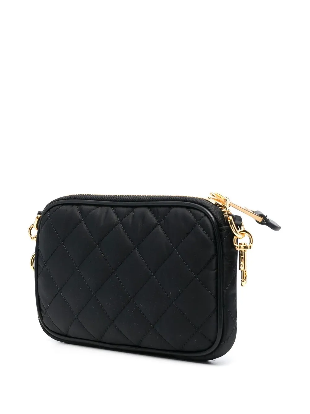 Moschino Quilted logo-patch Shoulder Bag - Farfetch