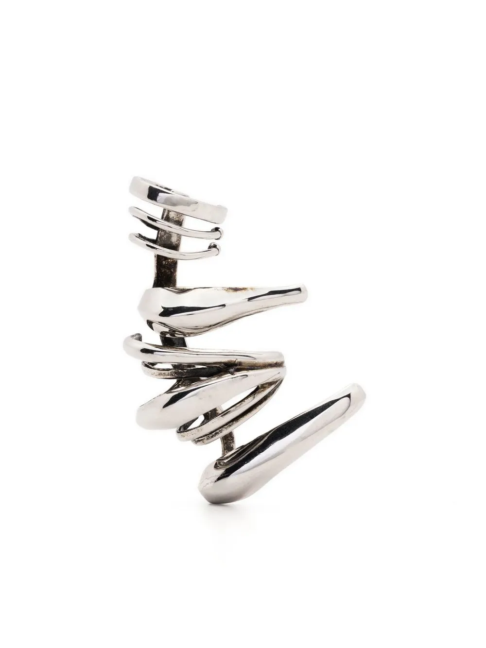 

Alexander McQueen Multi-Hoop ear cuff - Silver