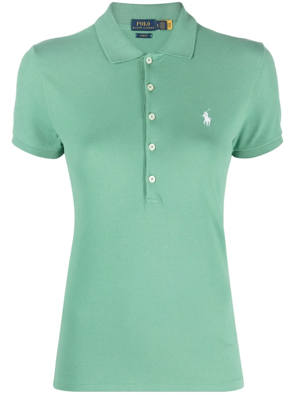 

Polo Ralph Lauren playera tipo polo con logo bordado - Verde