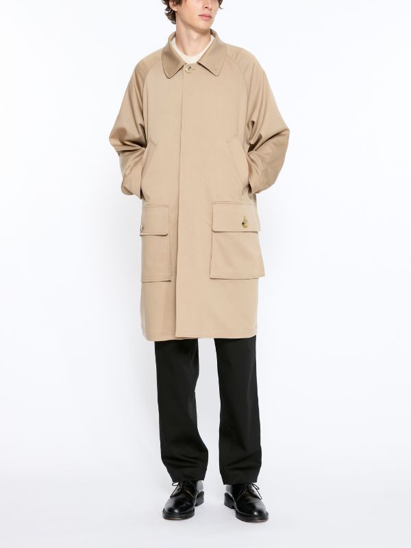 BORNESS LONG FIELD COAT BEIGE | GMH-1037 | MACKINTOSH