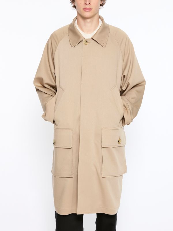 BORNESS LONG FIELD COAT BEIGE | GMH-1037 | MACKINTOSH