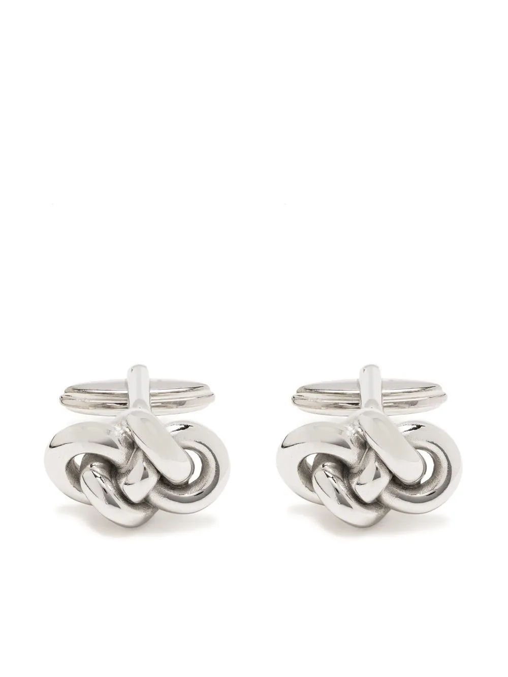 

Lanvin knot-detail design cufflinks - Silver