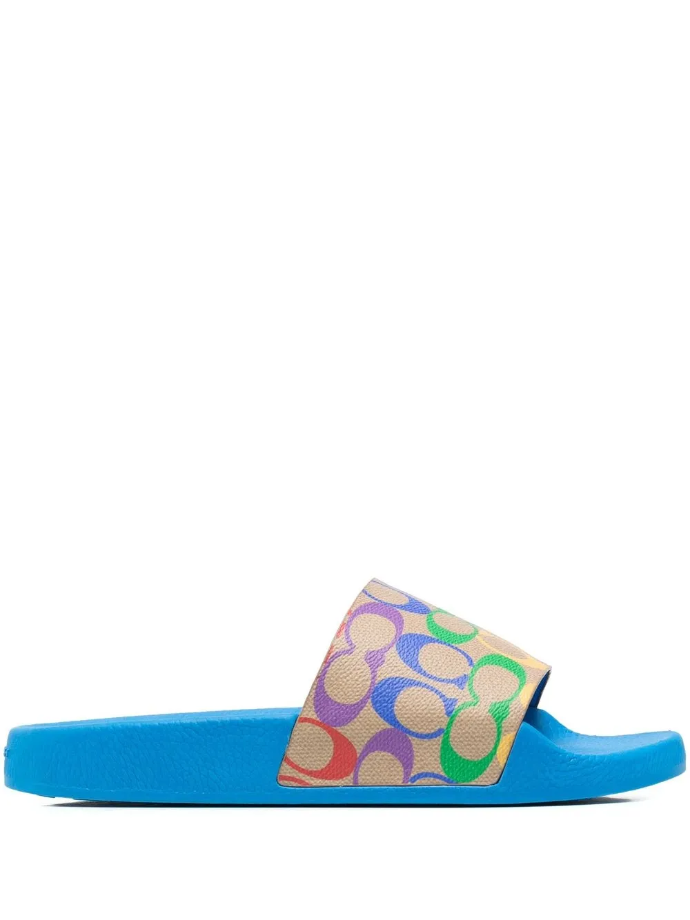 

Coach flip flops con monograma - Neutro