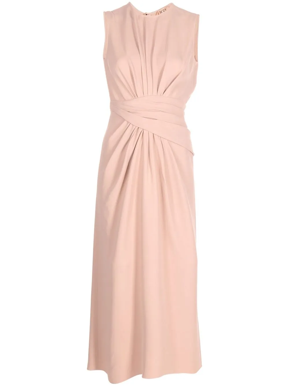 

Nº21 gathered midi dress - Pink