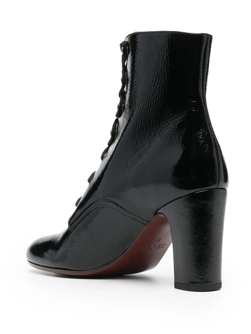 Chie Mihara Watala laceup Patent Boots Farfetch