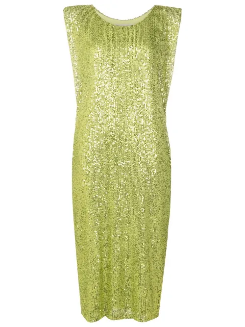 Robe à design brodé de sequins - Gloria Coelho - Modalova