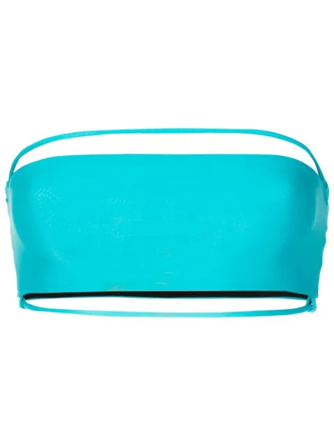 Gloria Coelho bandeau bikini top