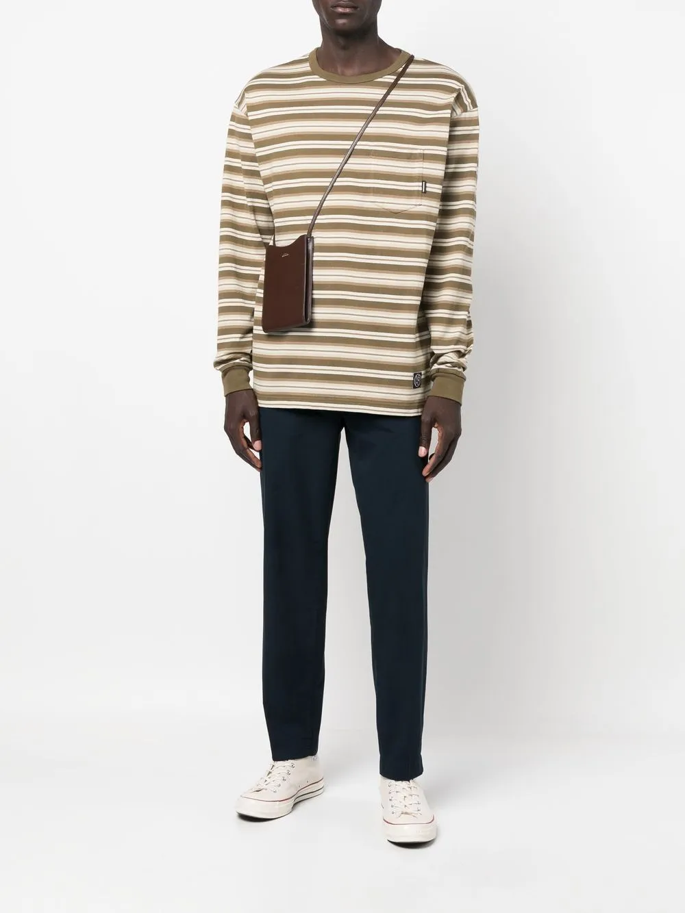 A.P.C. Slim-fit chino - Blauw