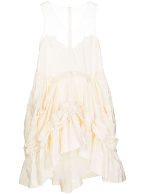 Simone Rocha sleeveless drop waist Tutu dress