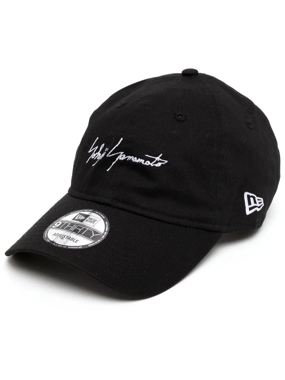 

Yohji Yamamoto gorra con logo bordado - Negro