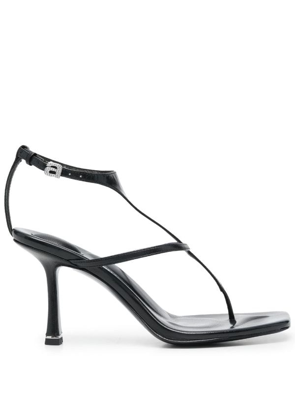 Alexander Wang 85mm thong strap Detail Sandals Farfetch