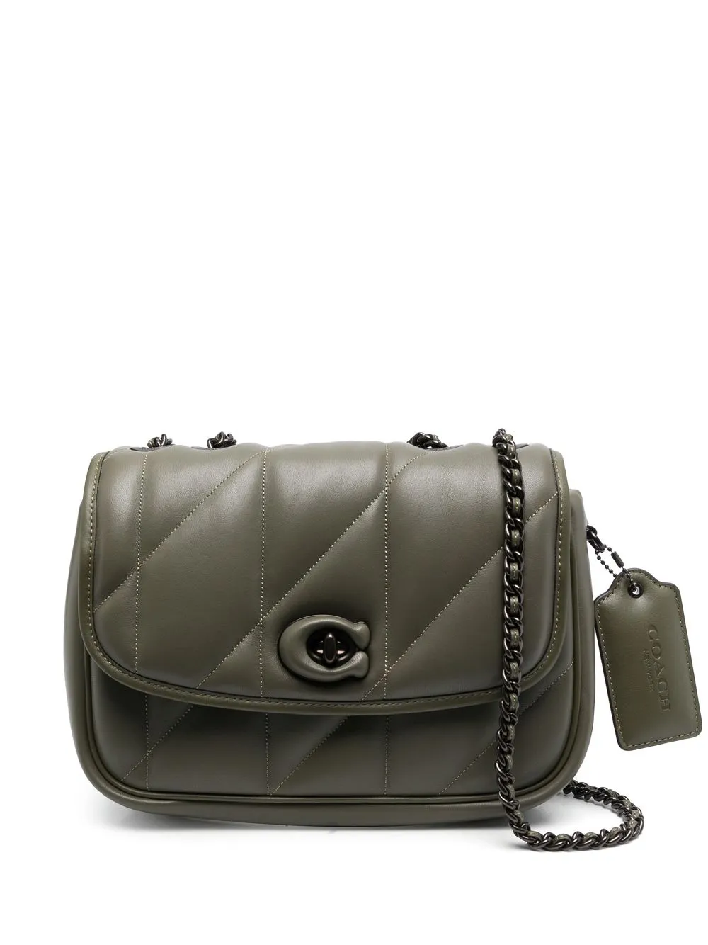 

Coach quilted shoulder bag - Green