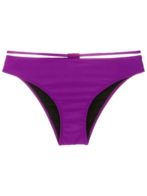 Gloria Coelho strap-detail bikini bottoms