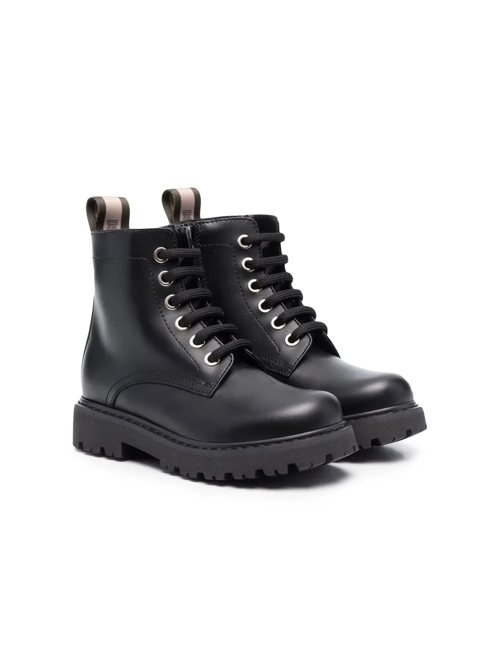 

Dsquared2 Kids lace-up leather boots - Black