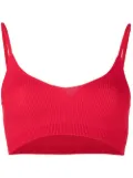 Cashmere In Love Alessi cashmere-blend bralette - Red