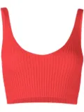 Cashmere In Love Reese cashmere-blend bralette - Red