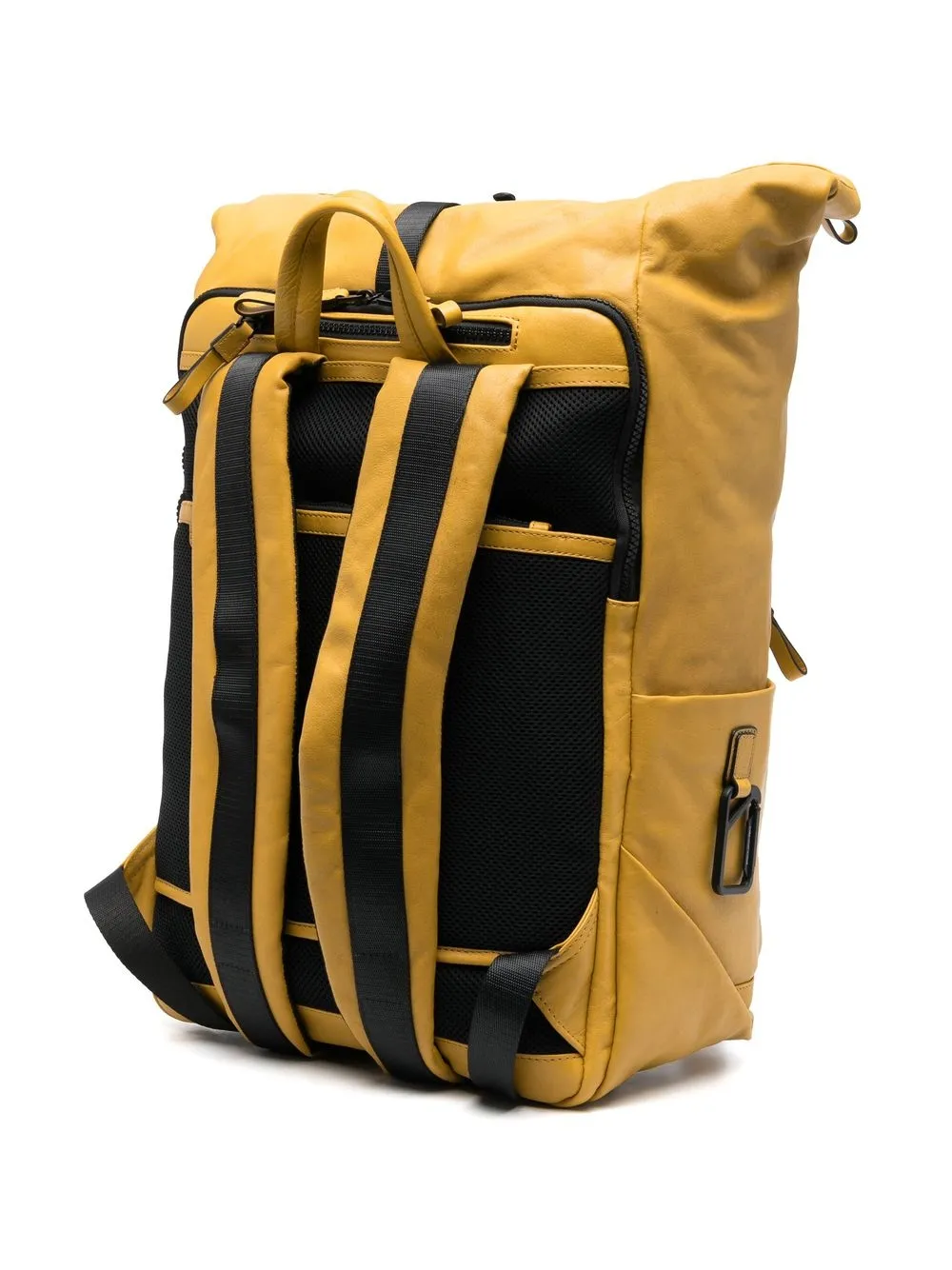  Piquadro Rucksack Mit Logo Prägung   Gelb 