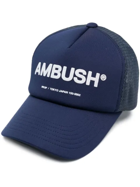 ambush logo印花棒球帽
