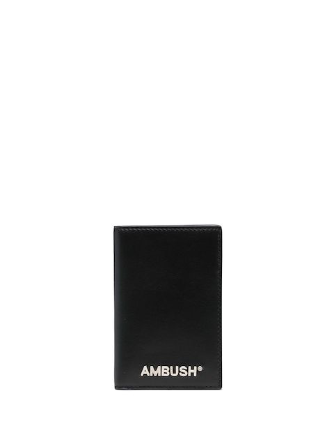 AMBUSH logo-plaque leather wallet