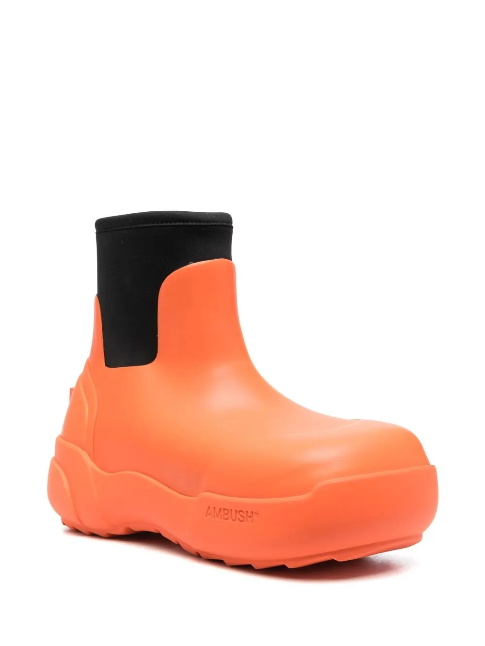 AMBUSH Rubber Ankle Boots Farfetch