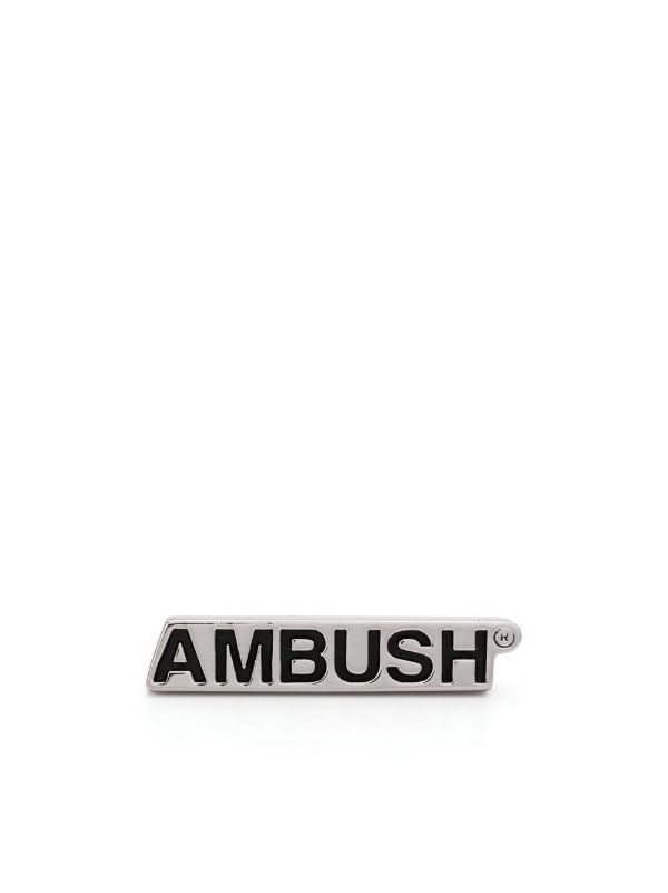 AMBUSH Name Plate エングレーブ ピアス - Farfetch