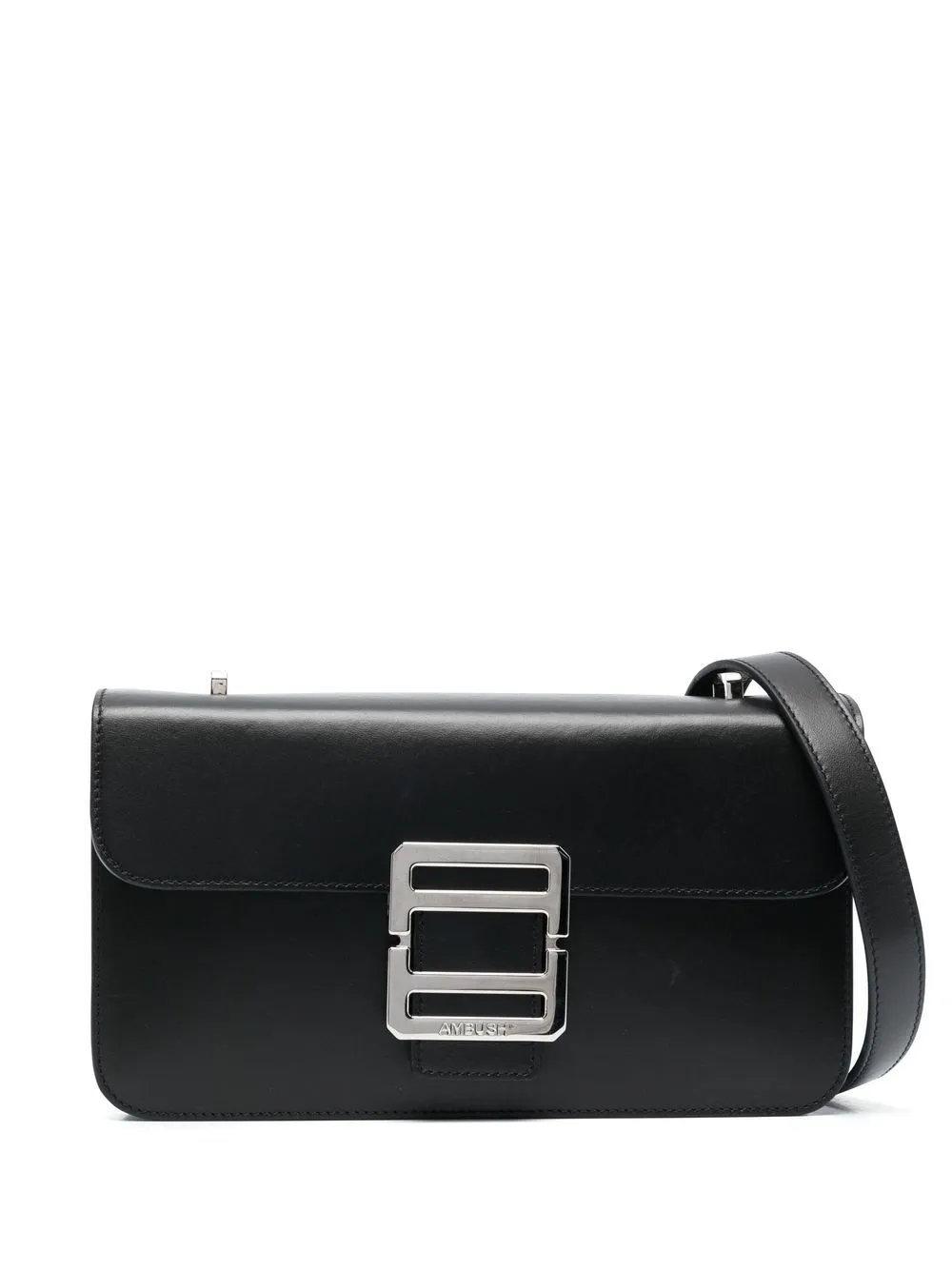 

AMBUSH bolsa de hombro con placa del logo - Negro