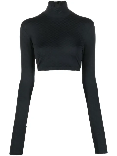 AMBUSH funnel-neck long-sleeve top