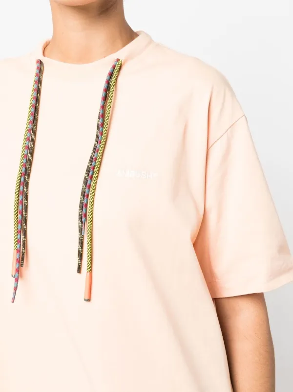 AMBUSH♦マルチコードTシャツ AMBUSH マルチコード Tシャツ | オレンジ | FARFETCH JP
