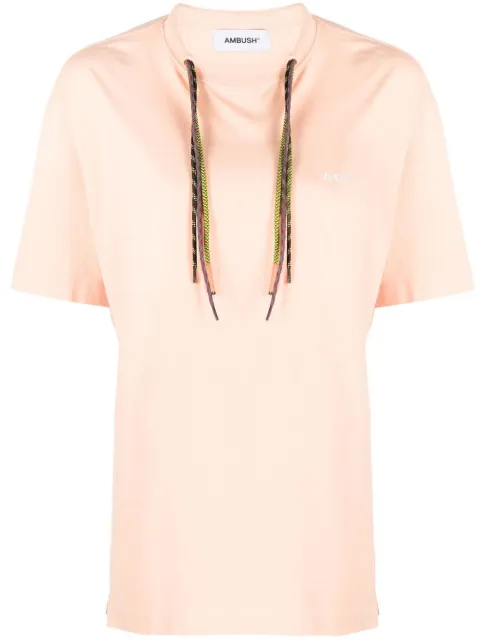 AMBUSH multi-cord logo-print T-shirt 