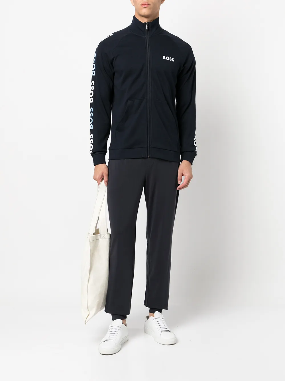 BOSS Contemp logo-print jacket | Lightweight Jackets | Image 2