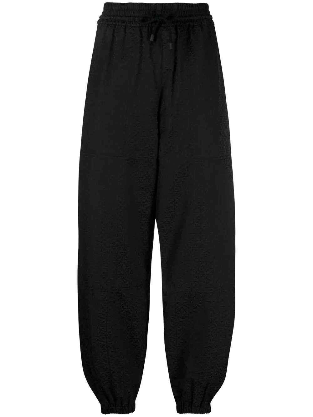 

LOEWE pants con cordones en la pretina - Negro