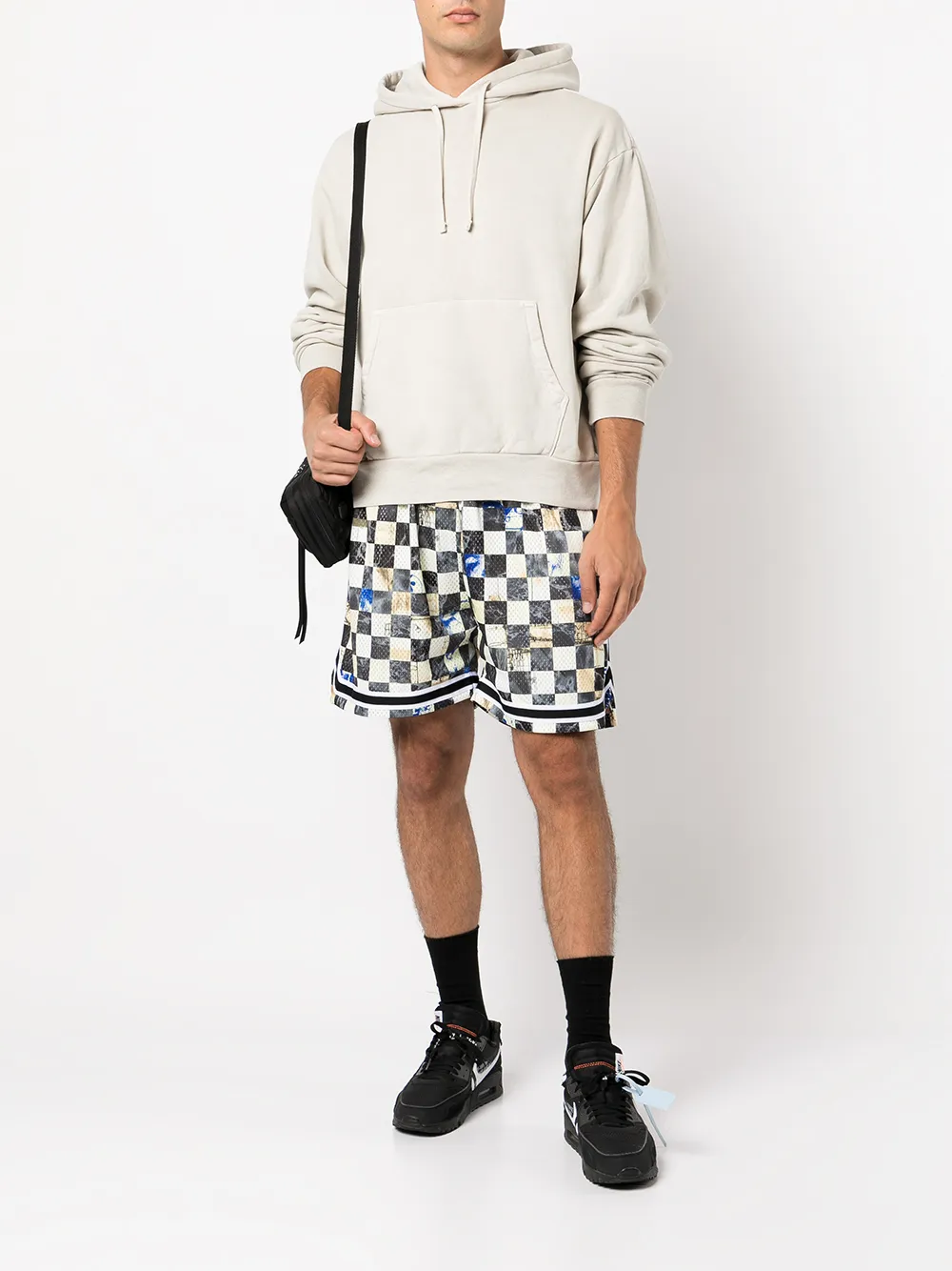 John Elliott short à imprimé Game Union Square | Shorts de sport & shorts de running | Image 2