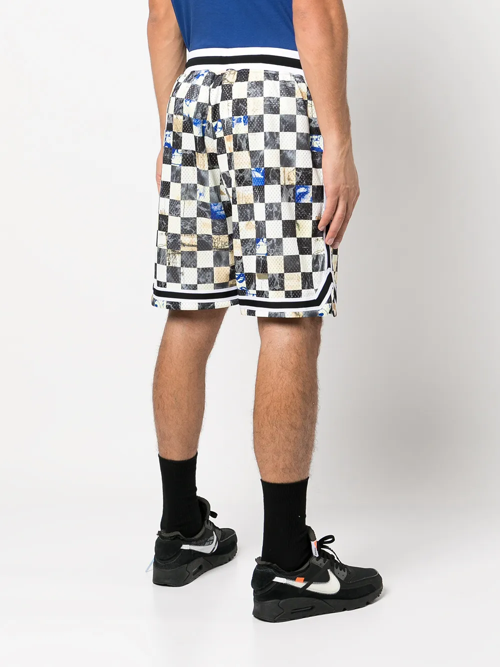 Game Union Square-Print Shorts