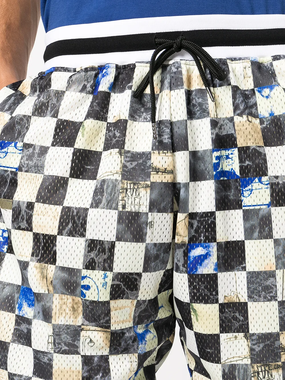 Game Union Square-Print Shorts