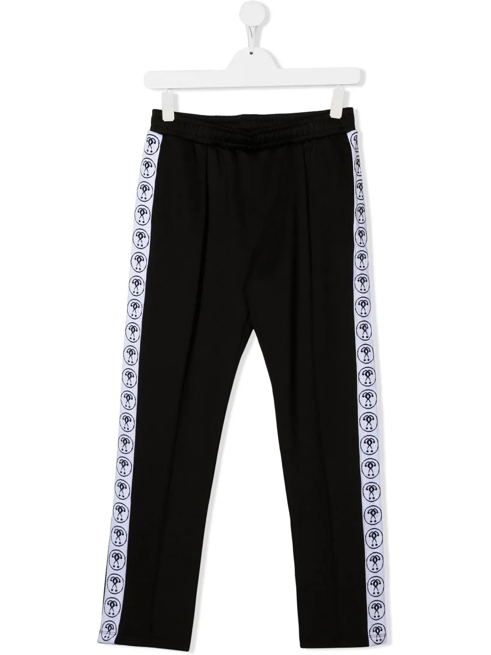 

Moschino Kids TEEN logo-trimmed joggers - Black