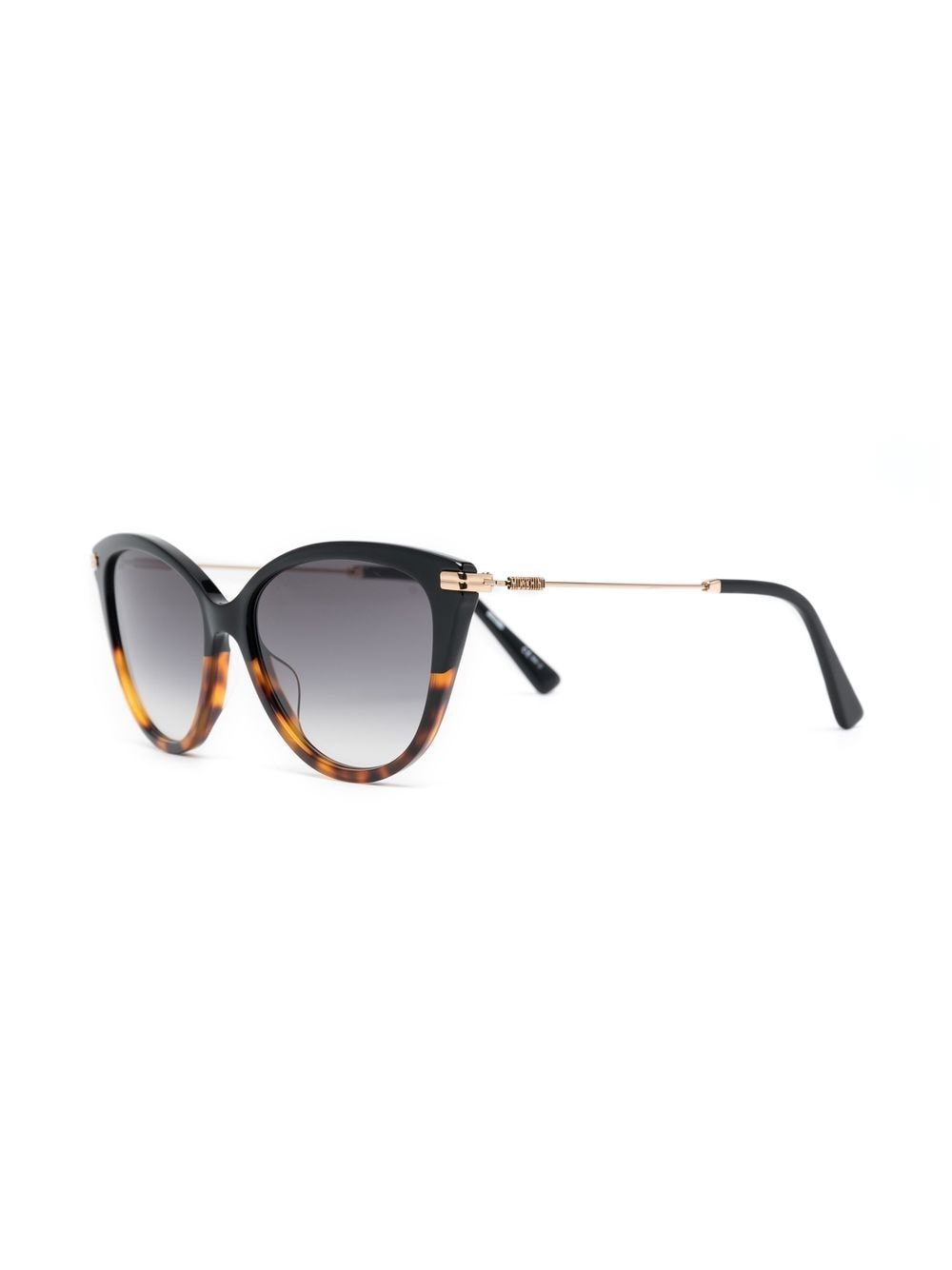 Moschino Eyewear Zonnebril met cat-eye montuur - Zwart