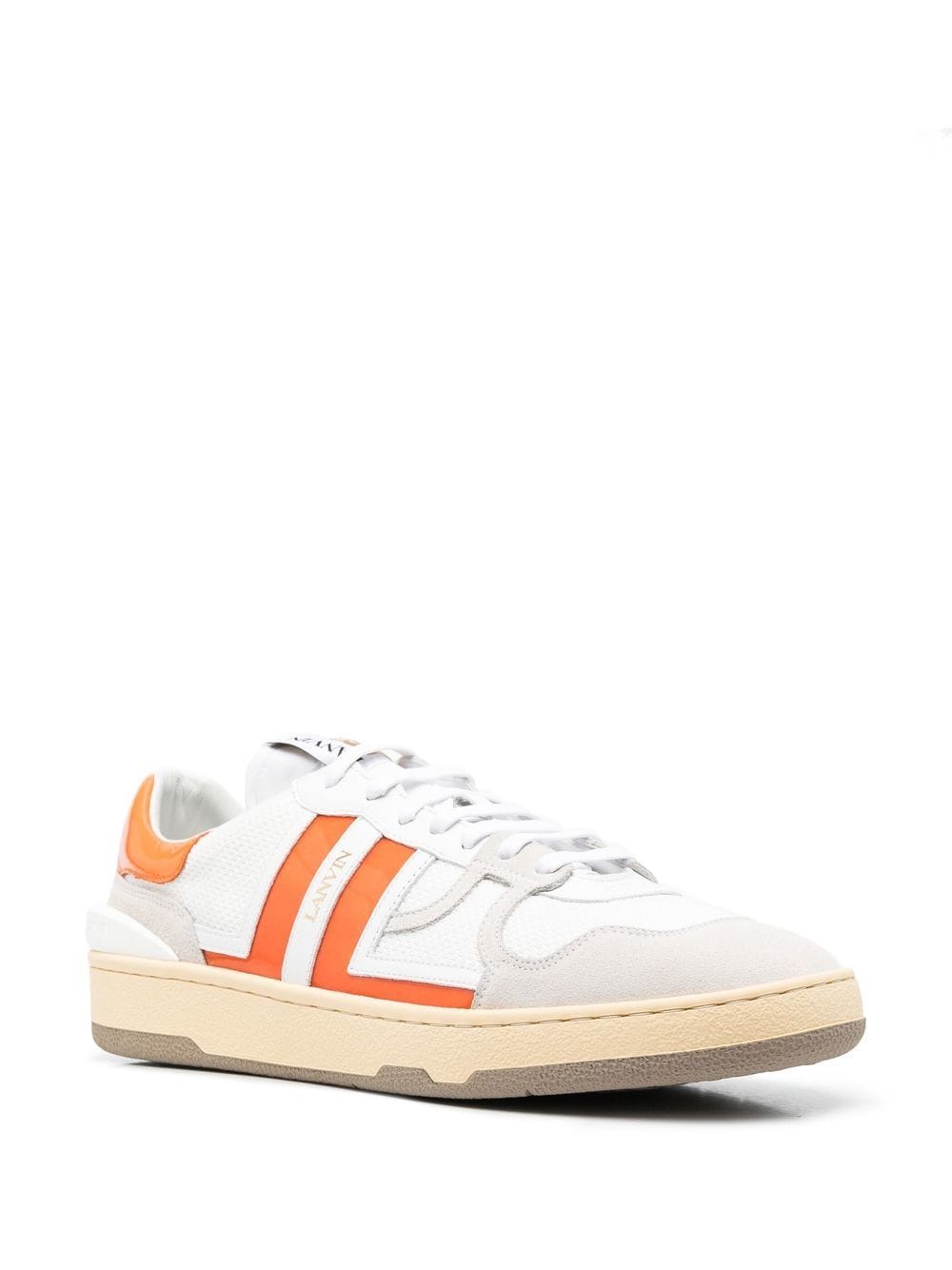 Lanvin Clay low-top sneakers - Wit