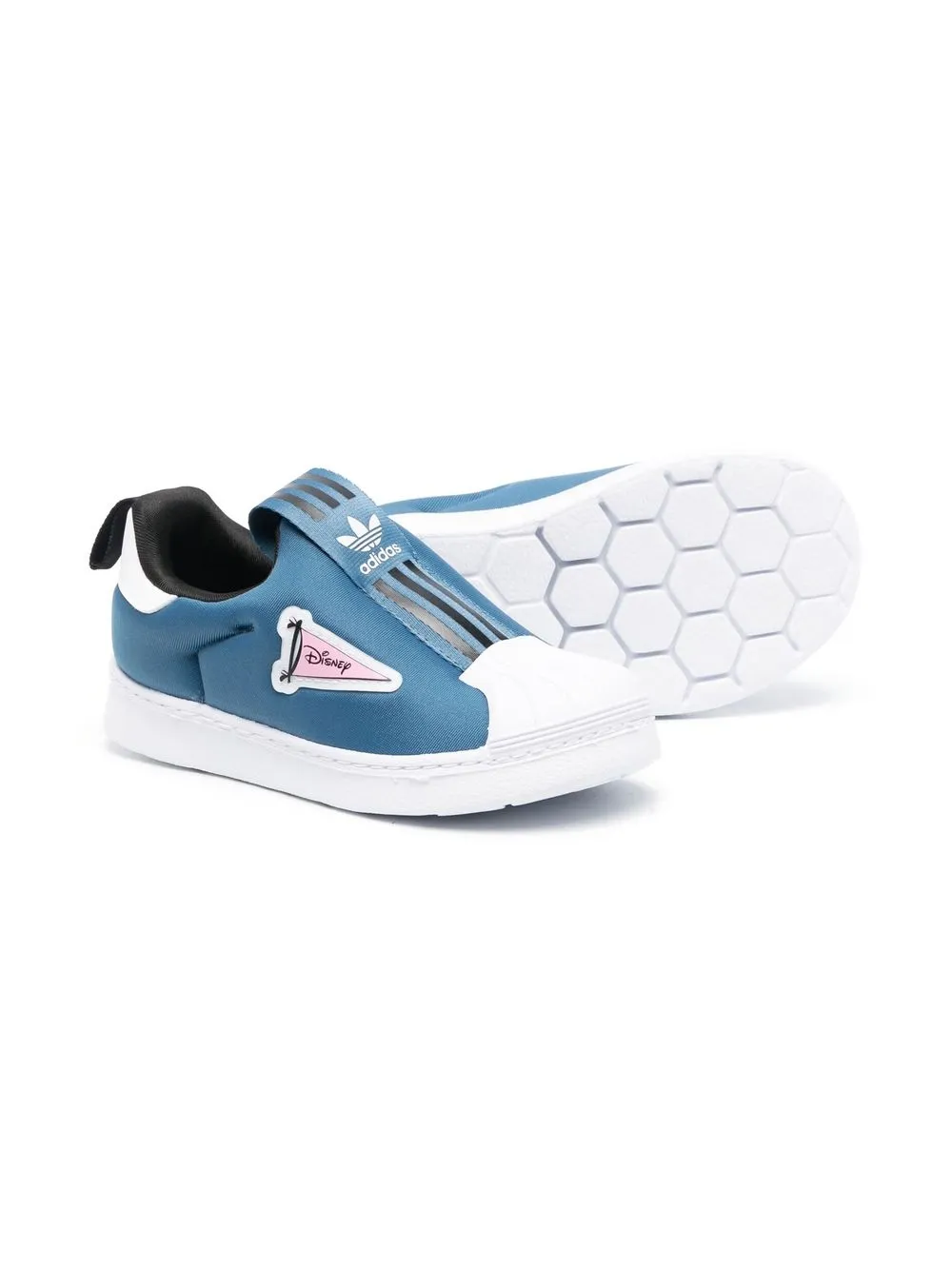 Adidas Kids x Disney Superstar 360 low-top sneakers - Blauw