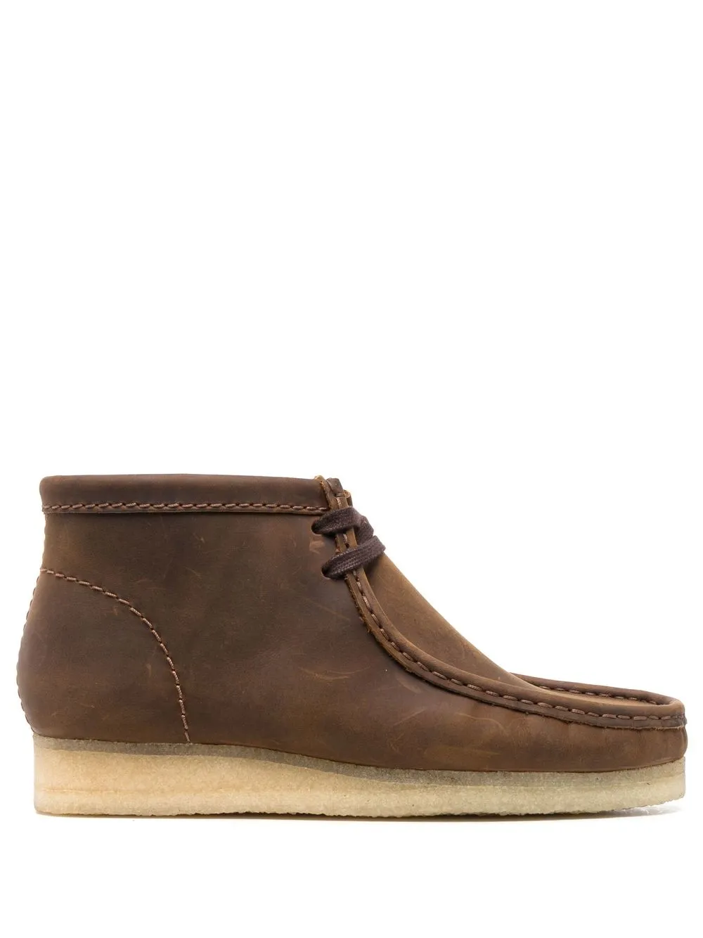 

Clarks Originals Wallabee suede ankle boots - Brown