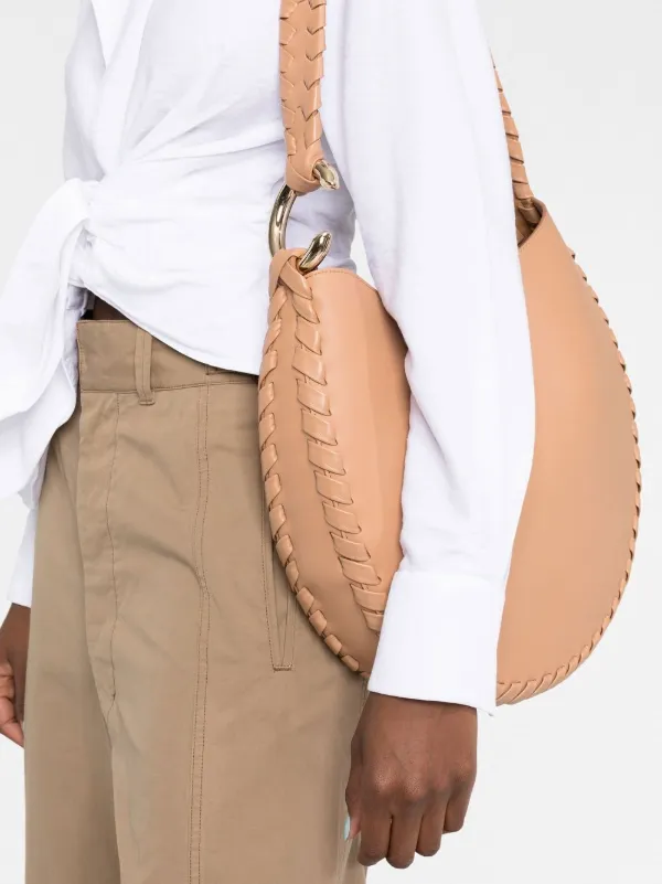 ショルダーバッグ・ポシェット CHLOE' Halfmoon leather shoulder bag 14571401-1135089736965761.jpg