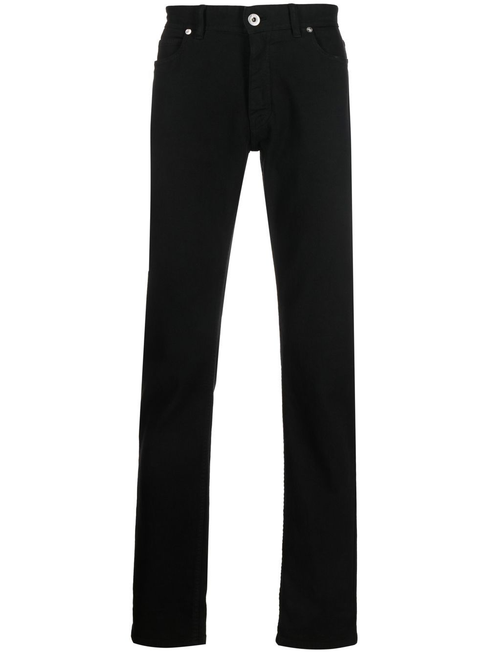 

Brioni jeans slim con tiro medio - Negro