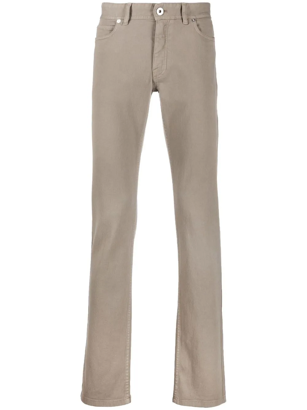 

Brioni mid-rise slim-fit jeans - Neutrals