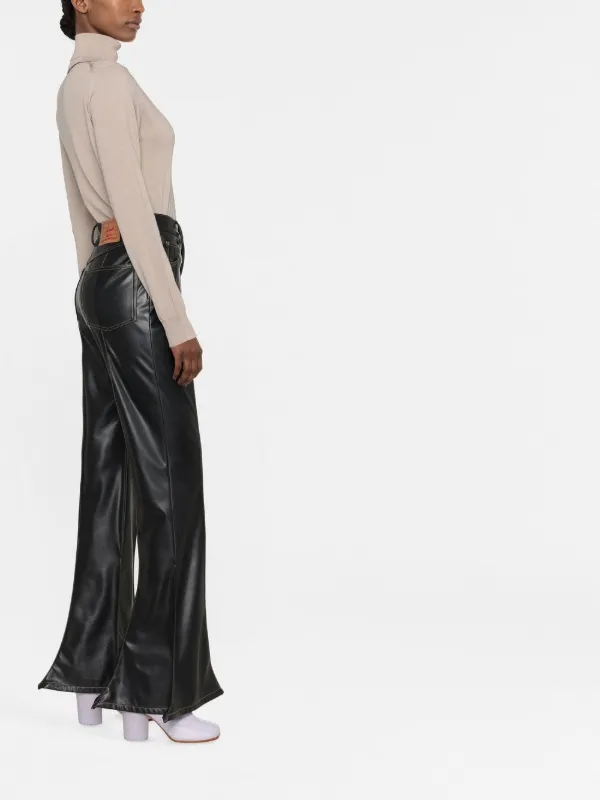 Maison Margiela Work-In-Progress high-neck Jumper | Neutrals