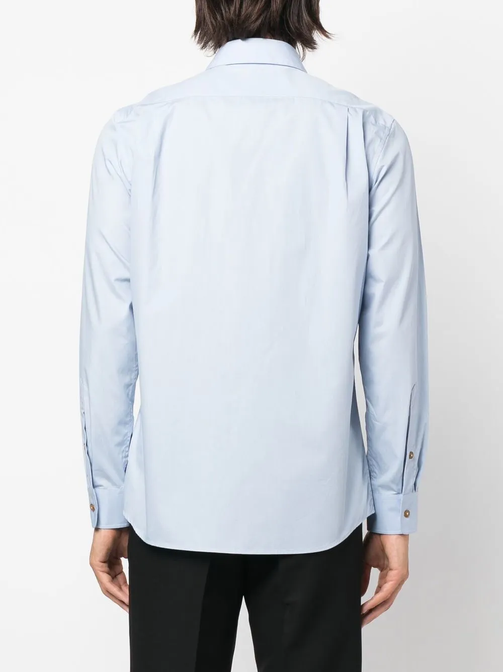 Vivienne Westwood orb-embroidered organic-cotton Shirt - Farfetch