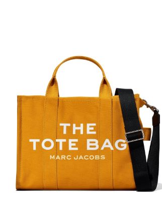 The Medium Leather Tote Bag in Yellow - Marc Jacobs
