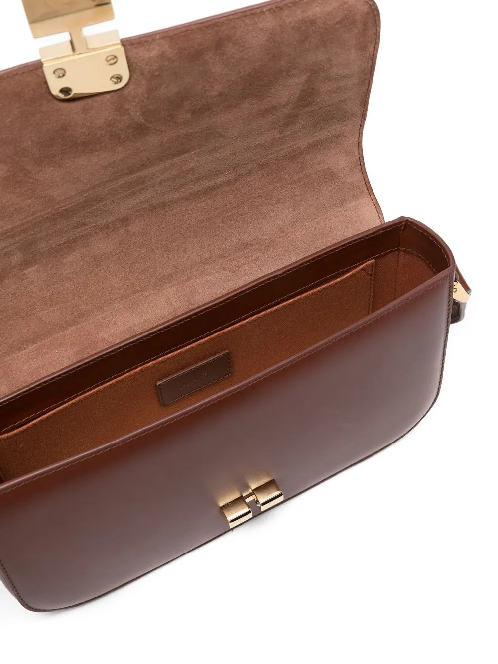 A.P.C. FOLDOVER SATCHEL BAG